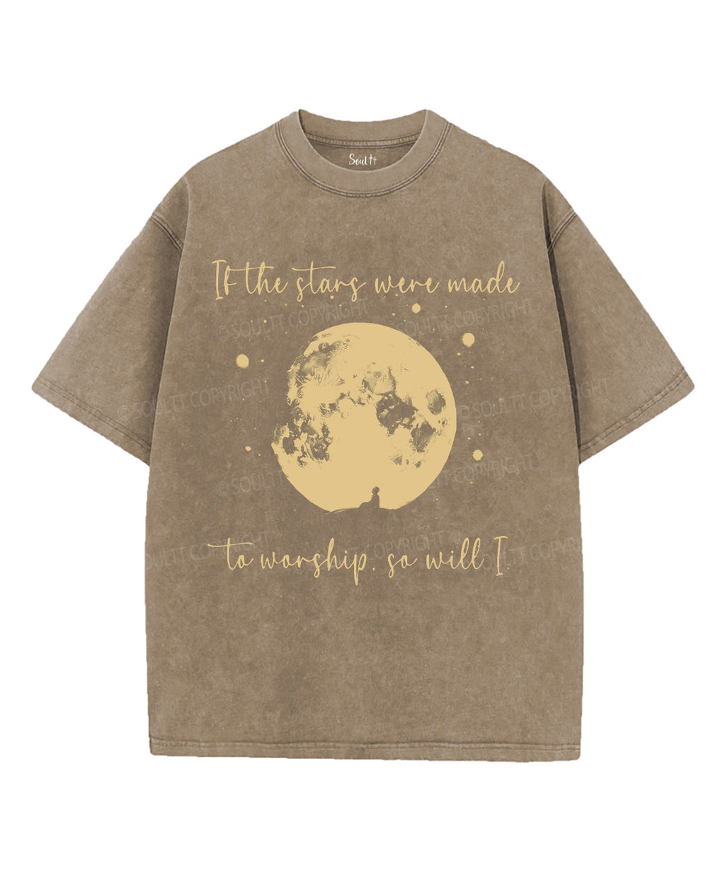 If The Stars Were Made To Worship Unisex Washed Christian T-shirt Hoodie, Sweatshirt | CiraTrend.com (Image 3)