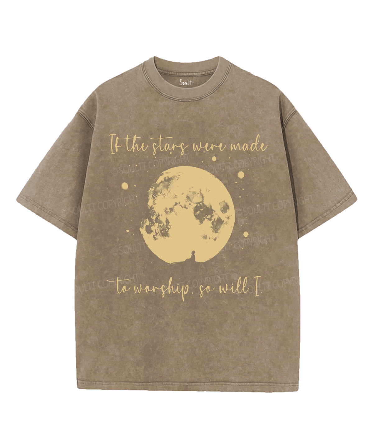 If The Stars Were Made To Worship Unisex Washed Christian T-shirt Hoodie, Sweatshirt | CiraTrend.com (Image 3)