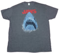 Jaws Mens T-Shirt- Distressed Big Mouth Shark Under Red Name Image Style002 Hoodie, Sweatshirt | CiraTrend.com