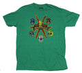 Mighty Morphin Power Rangers Mens T-Shirt  - Distressed Lighting Head Logo Ima Hoodie, Sweatshirt | CiraTrend.com