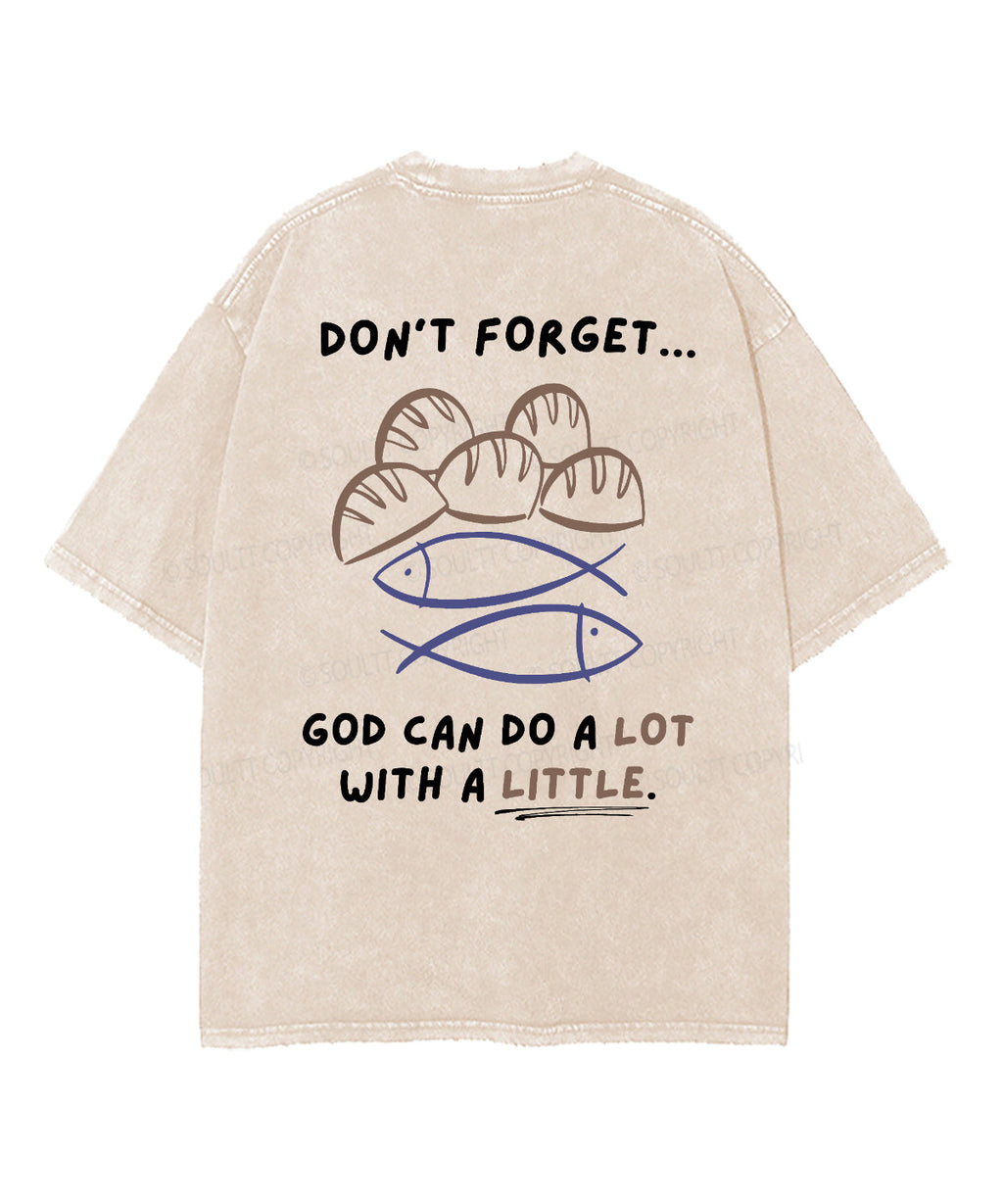 God Can Do Lot Little Double Sided Washed Christian T-Shirts, Hoodie, Sweatshirt