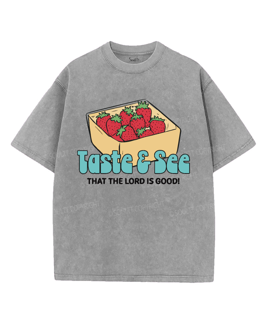 The Lord Is Good Washed Christian T-shirt Hoodie, Sweatshirt | CiraTrend.com (Image 4)