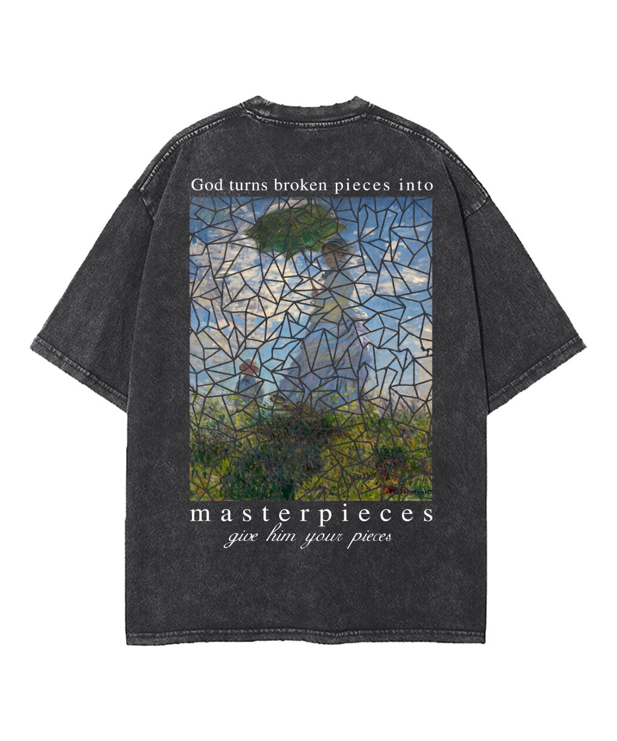 Stroll God Turns Double Sided Washed Christian T-Shirts, Hoodie, Sweatshirt