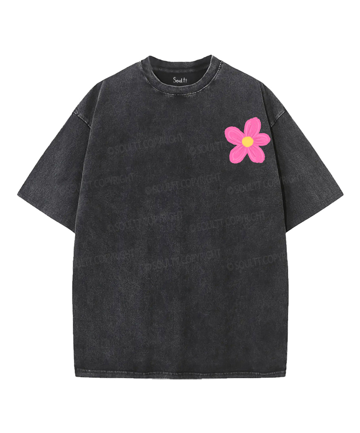 Faith Hope Love Double Sided Unisex Washed Christian T-shirt Hoodie, Sweatshirt | CiraTrend.com (Image 2)