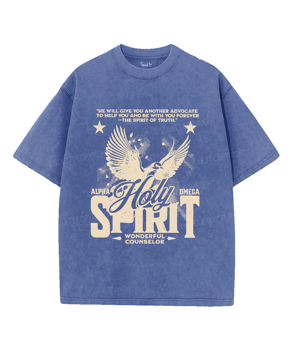 The Spirit of Truth Unisex Washed Christian T-shirt Hoodie, Sweatshirt | CiraTrend.com (Image 4)