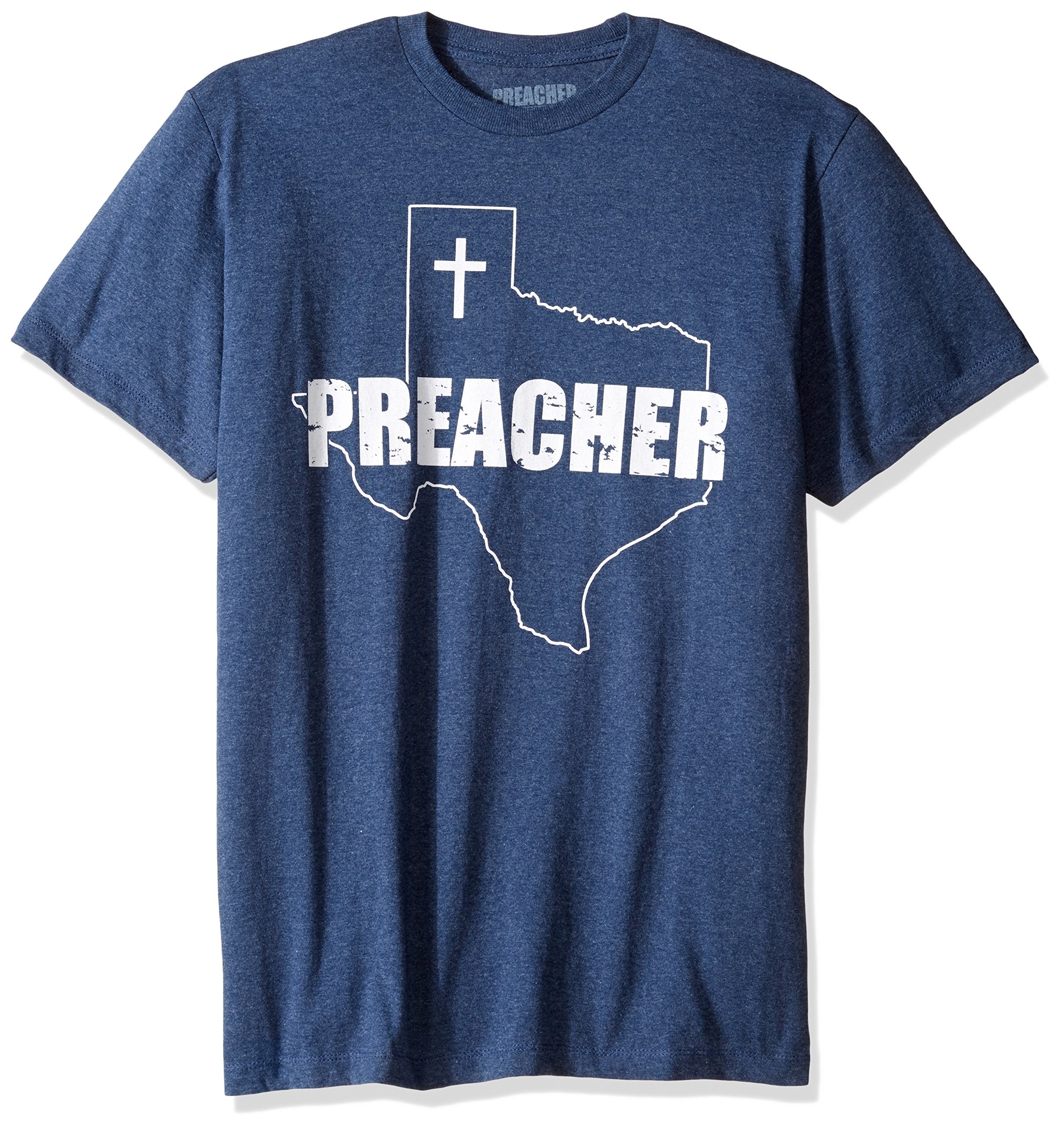 Preacher AMC Mens T-Shirt - Outlined Texas Preacher Logo Image Hoodie, Sweatshirt | CiraTrend.com