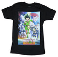 Hunter X Hunter Mens T-Shirt - Full Color Key Art Running Poster Hoodie, Sweatshirt | CiraTrend.com