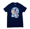 Bluey Mens T-Shirt - Bluey Bingo Chilli Bandit in Circle Over Name Hoodie, Sweatshirt | CiraTrend.com