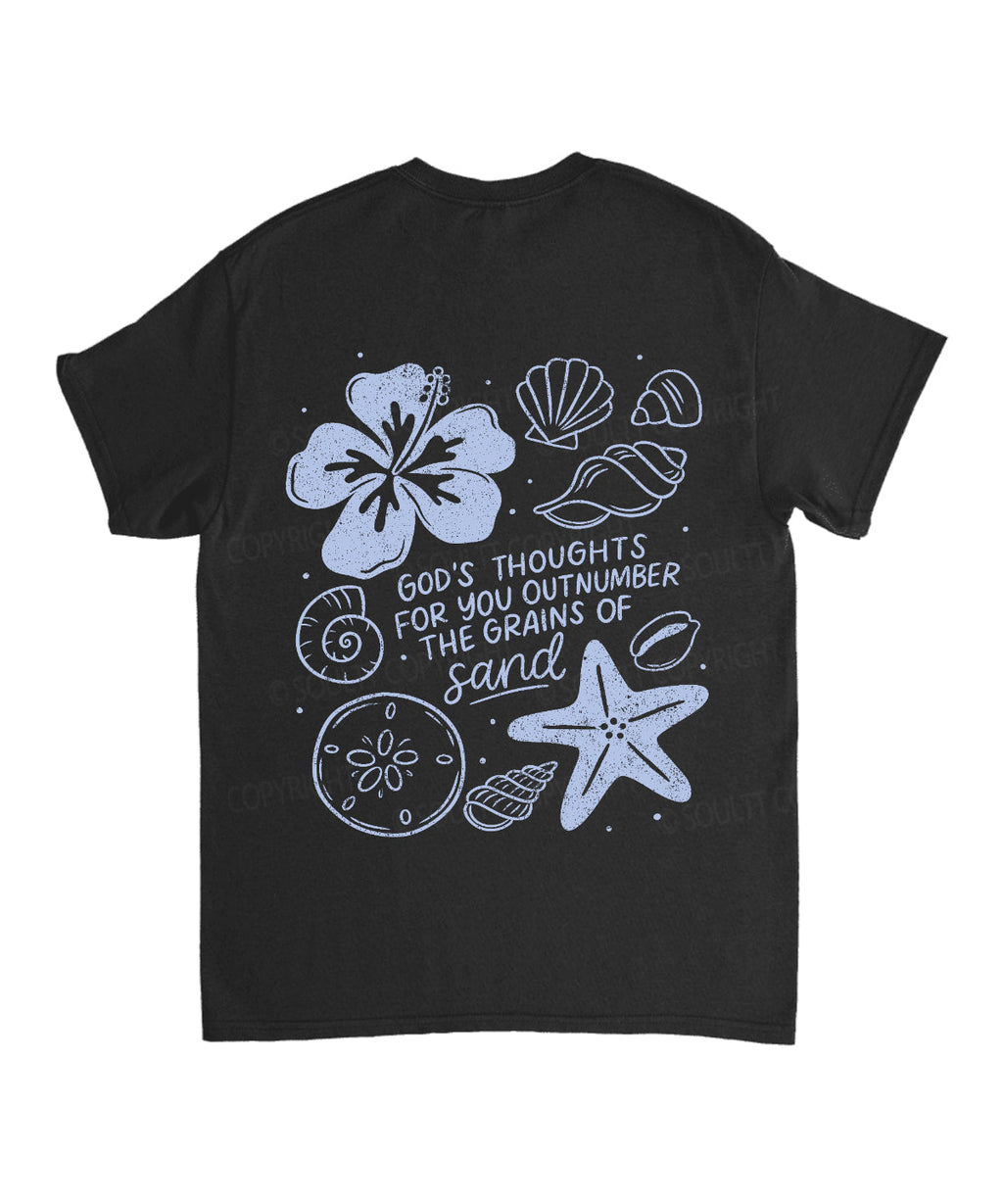 God'S Thoughts Double Sided Cotton Christian T-Shirts, Hoodie, Sweatshirt