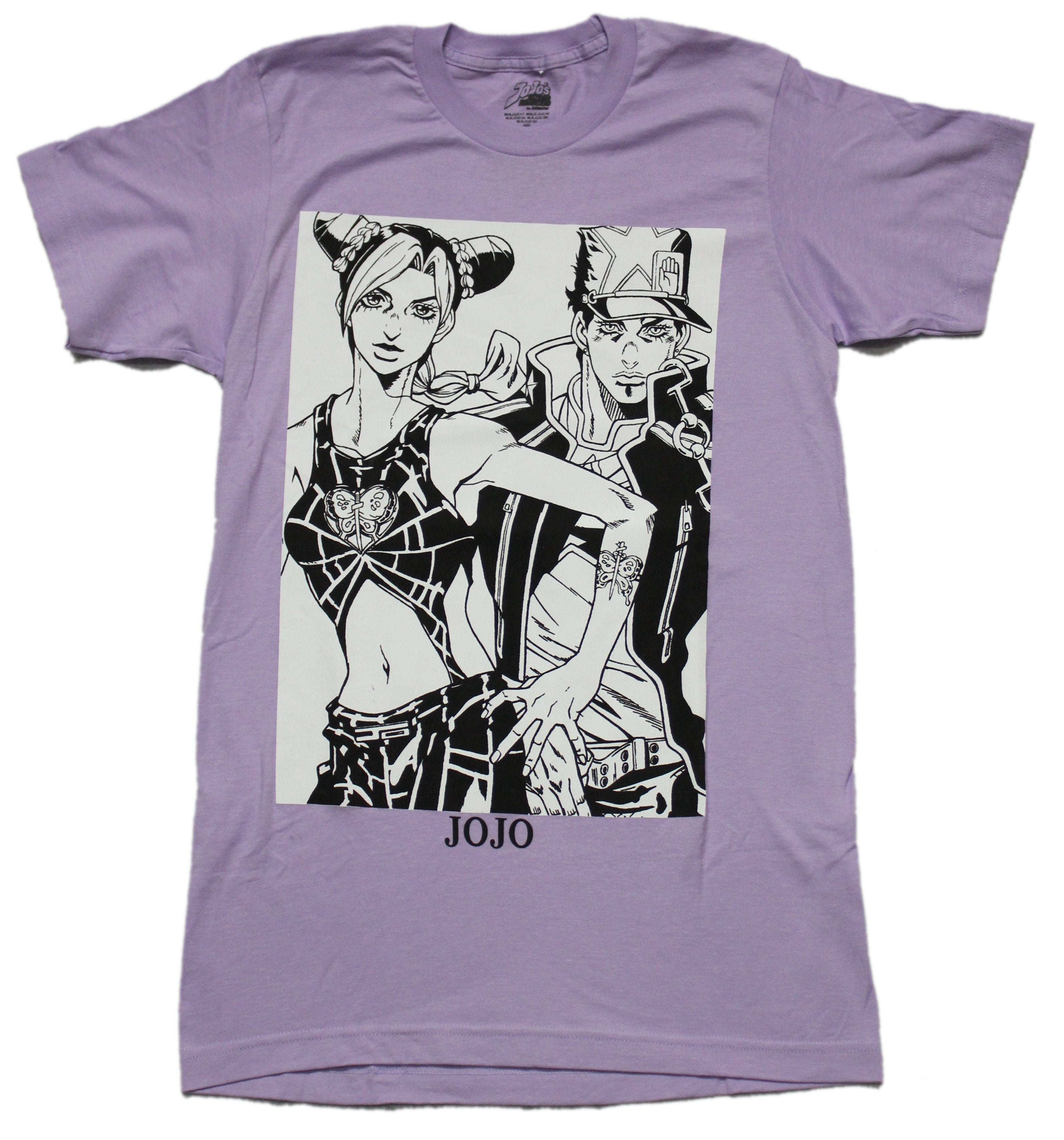 Jojo's Bizarre Adventure Mens T-Shirt - Black & White Duo Image Hoodie, Sweatshirt | CiraTrend.com