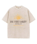 Be The Light Washed Christian T-shirt Style014 Hoodie, Sweatshirt | CiraTrend.com (Image 1)