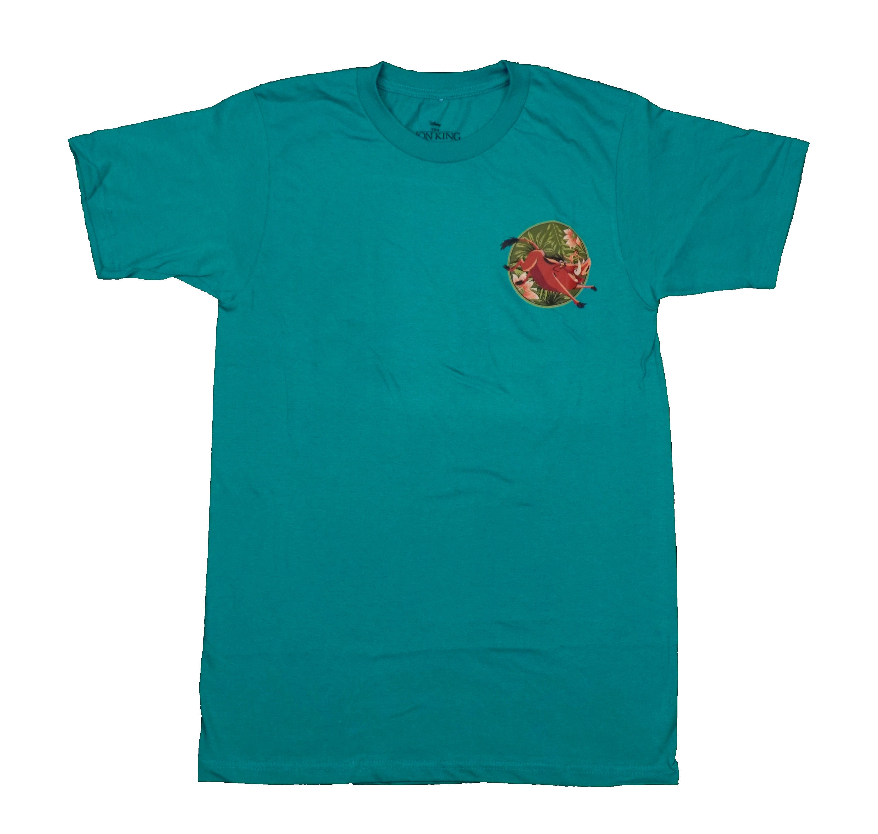 The Lion King Mens T-Shirt - Lapel Pumbaa Wild & Free Since 1994 Pumbaa Back Hoodie, Sweatshirt | CiraTrend.com (Image 1)