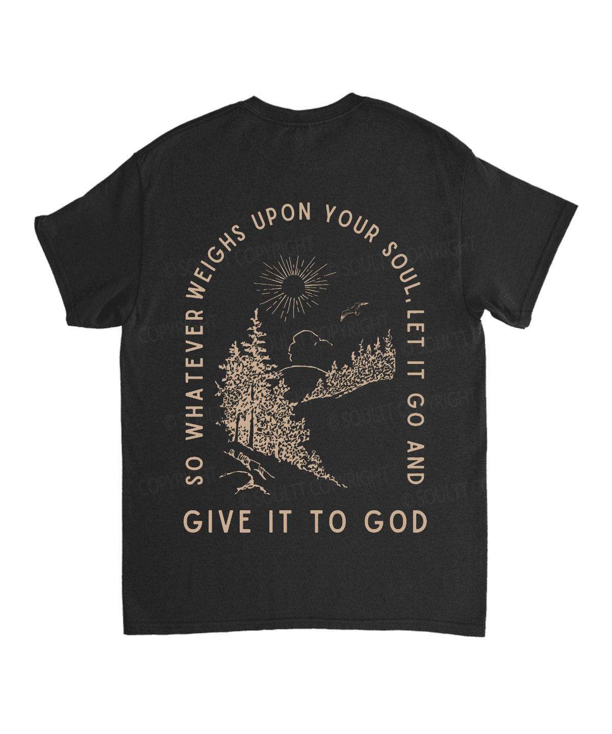 Give It To God Double Sided Unisex Cotton Christian T-Shirt Style001 Hoodie, Sweatshirt | CiraTrend.com (Image 5)