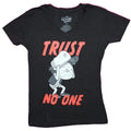 Gravity Falls Girls Juniors T-Shirt - Trust No One Dipper In Red Words Image Hoodie, Sweatshirt | CiraTrend.com
