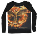 The Hunger Games Girls Juniors Light Sweatshirt -  Mocking Jay  Giant Logo T-Shirts, Hoodie | CiraTrend.com