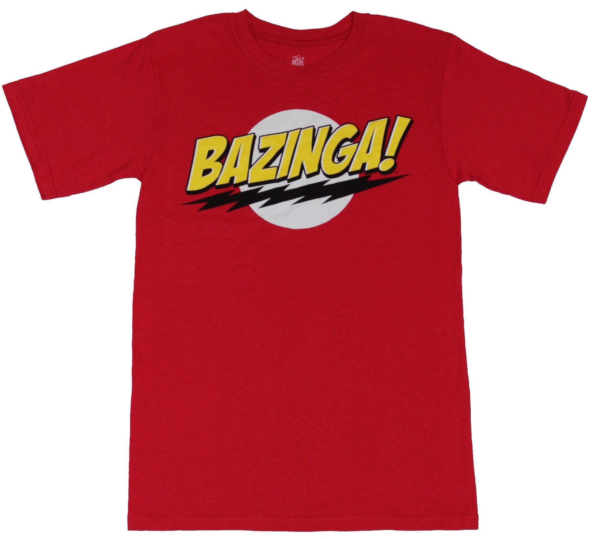 Big Bang Theory Bazinga! Circle Yellow Logo Image T-Shirts, Hoodie, Sweatshirt