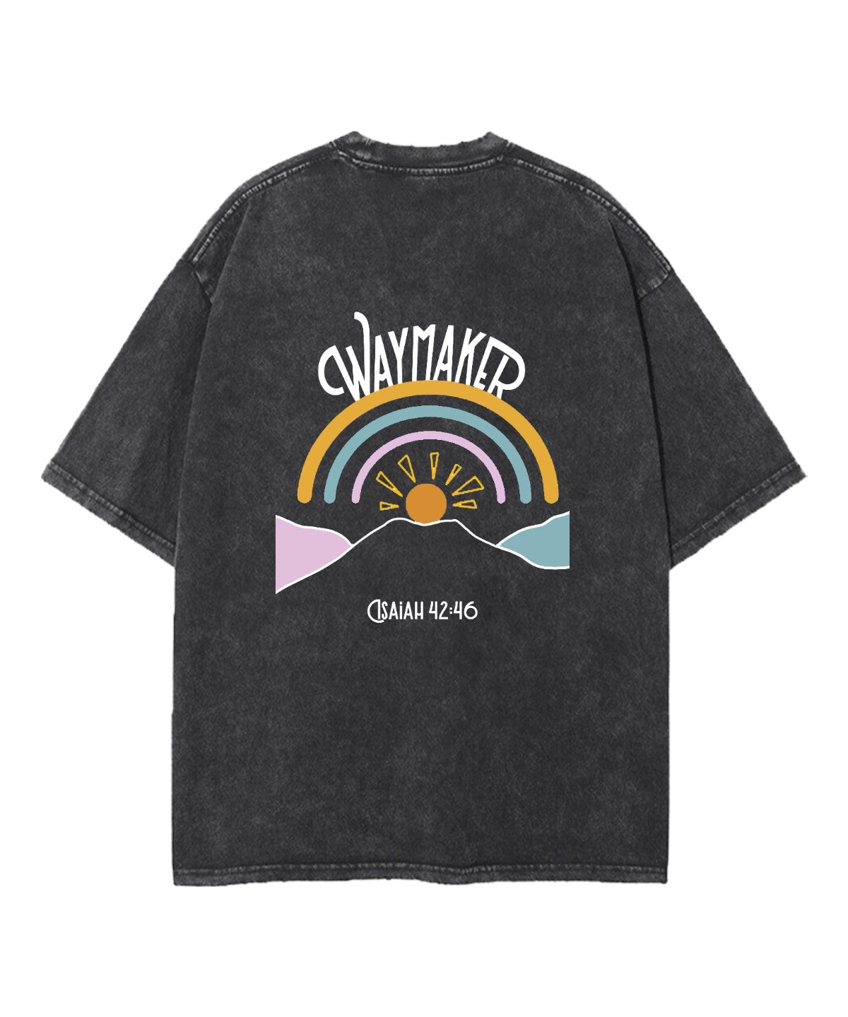Waymaker Washed Christian T-shirt Style001 Hoodie, Sweatshirt | CiraTrend.com (Image 3)