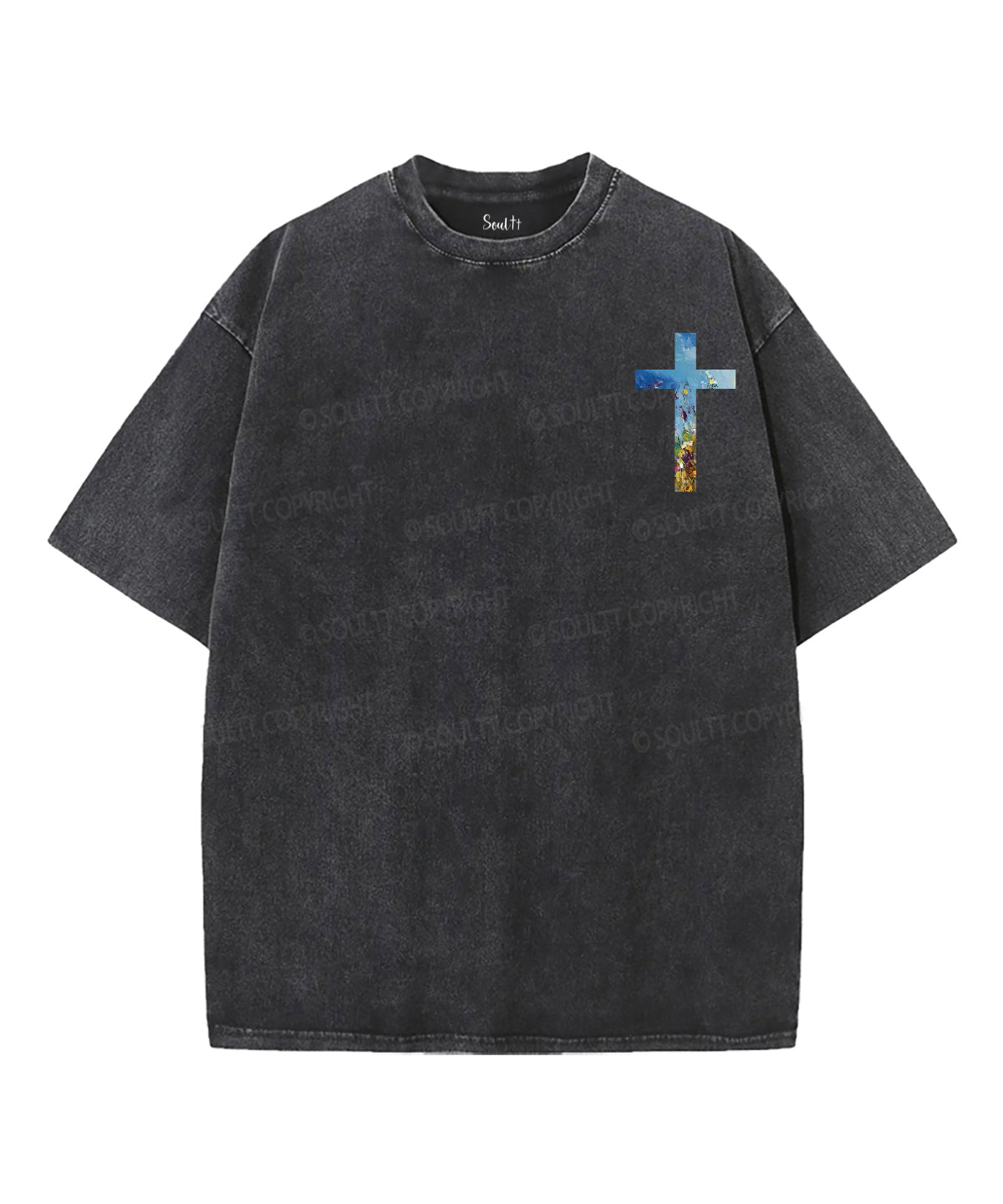 His Mercies Are New Double Sided Unisex Washed Christian T-shirt Style003 Hoodie, Sweatshirt | CiraTrend.com (Image 2)
