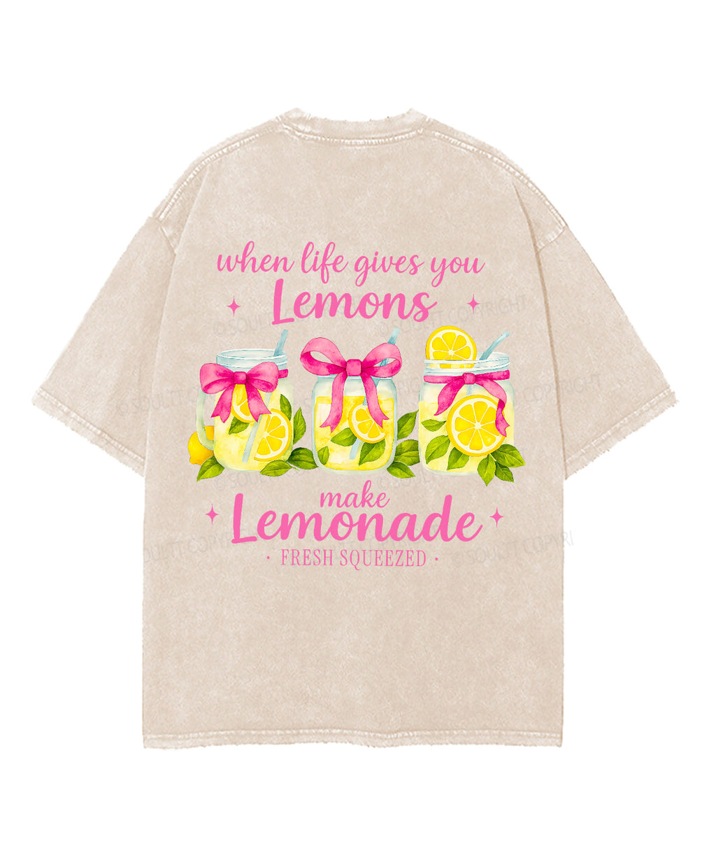 When life gives you Lemons Double Sided Unisex Washed Christian T-shirt Hoodie, Sweatshirt | CiraTrend.com (Image 5)