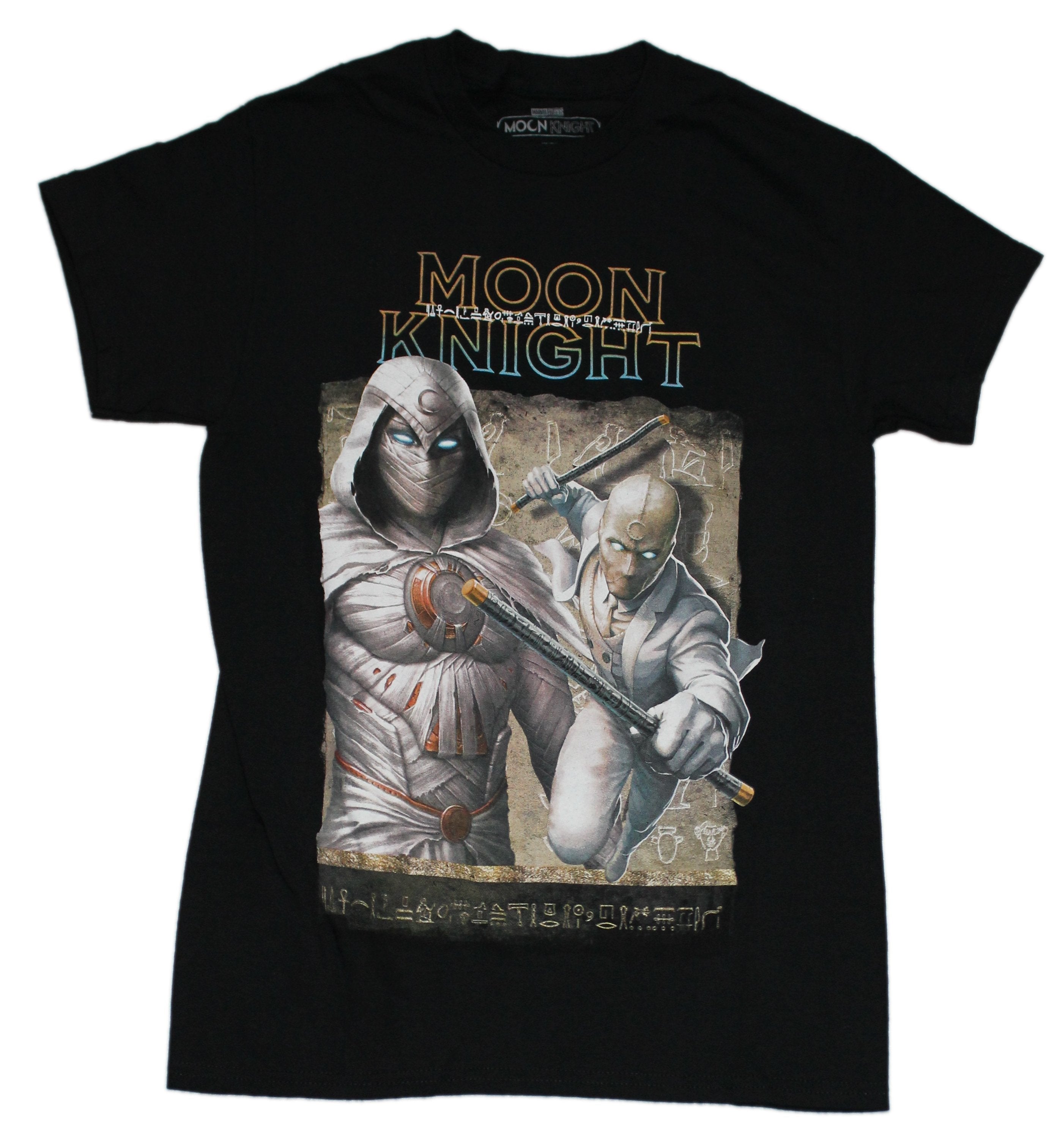 Moon Knight Mens T-Shirt - Iterations of Knight Under Logo Hoodie, Sweatshirt | CiraTrend.com