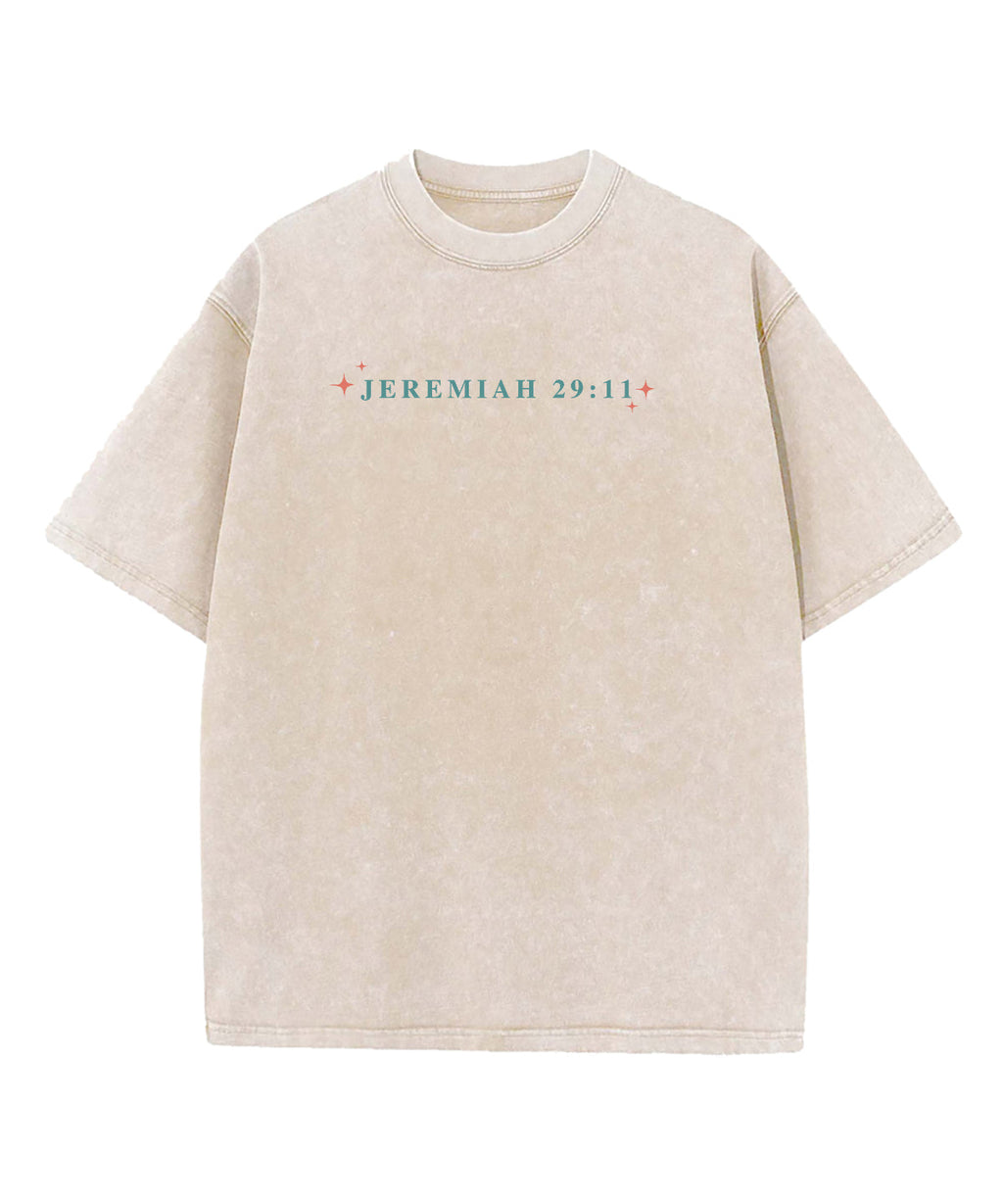 Hope & A Future Double Sided Washed Christian T-shirt Hoodie, Sweatshirt | CiraTrend.com (Image 2)
