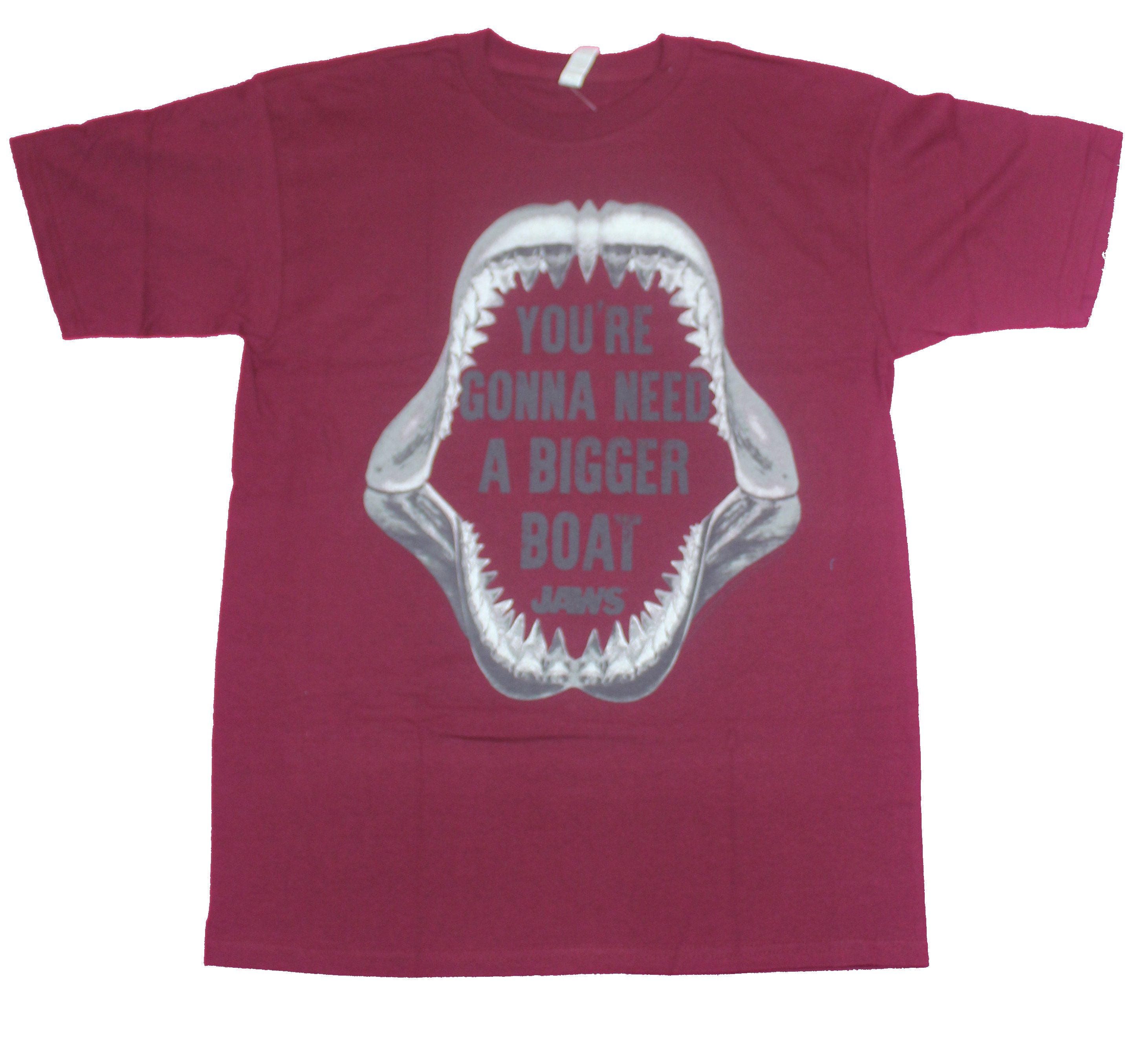 Jaws Mens T-Shirt- You're Gonna Need A Bigger Boat Shark Teeth Image Style001 Hoodie, Sweatshirt | CiraTrend.com