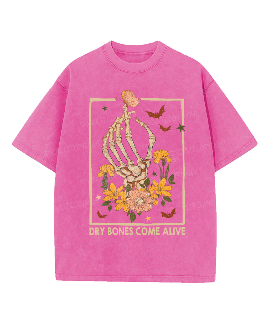 Dry Bones Come Alive Washed Christian Style001 T-Shirts, Hoodie, Sweatshirt