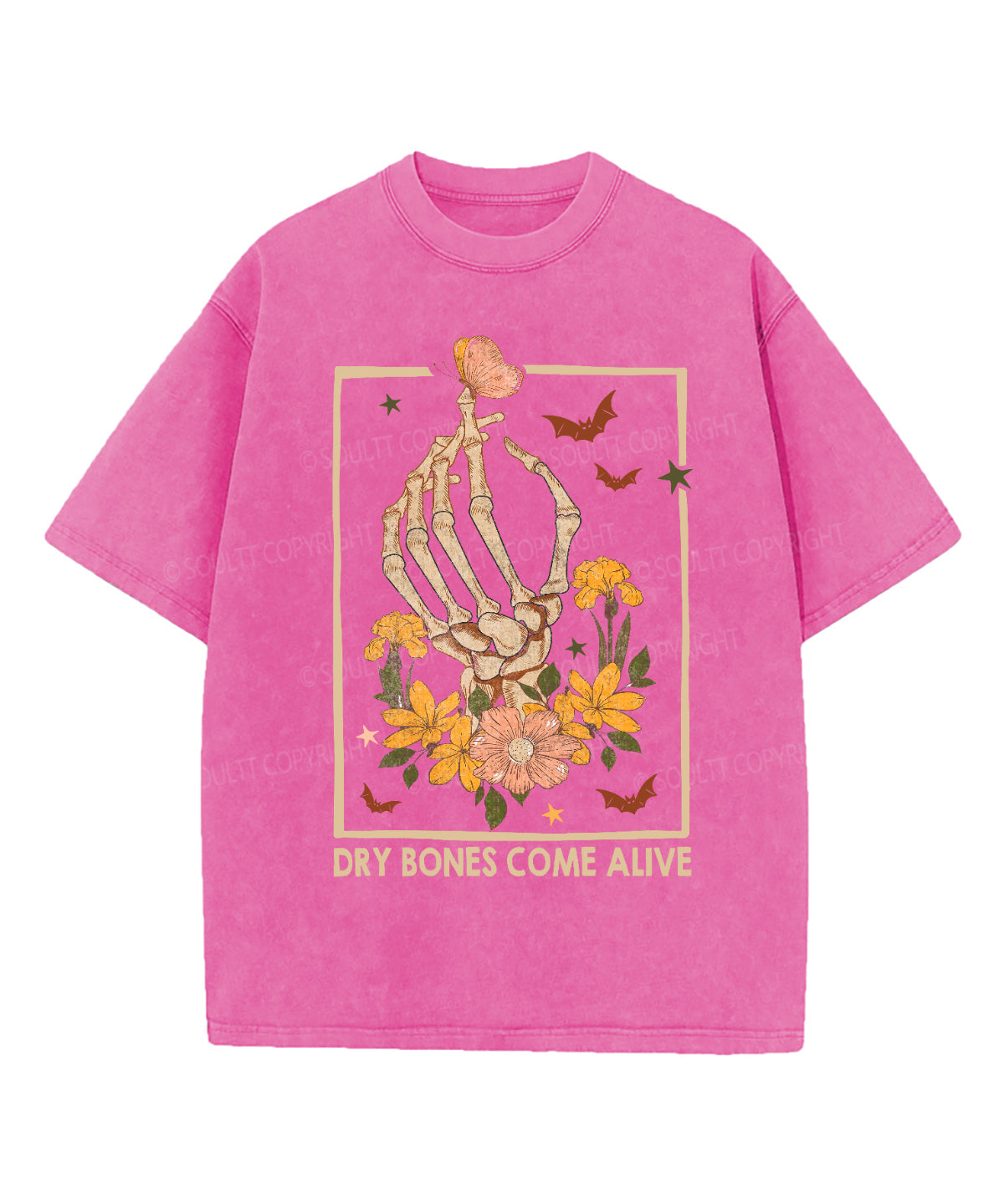 Dry Bones Come Alive Washed Christian Style001 T-Shirts, Hoodie, Sweatshirt