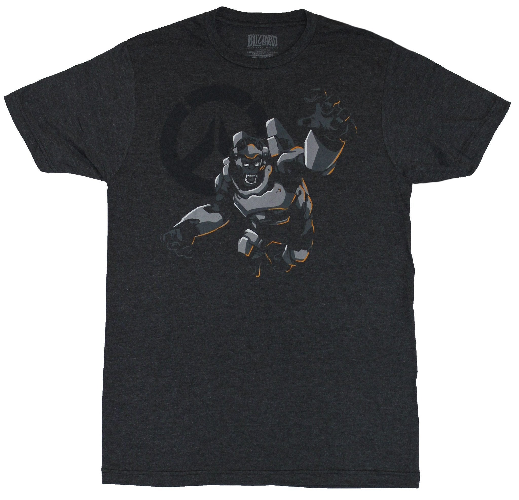 Overwatch Mens T-Shirt - Winston Humanity's Champion Charging Image Hoodie, Sweatshirt | CiraTrend.com