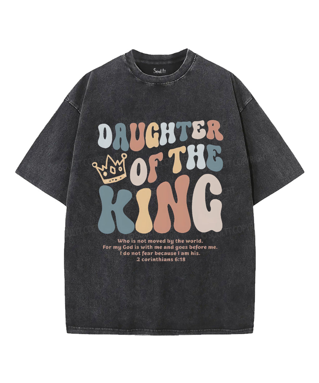Daughter King Washed Christian Style002 T-Shirts, Hoodie, Sweatshirt