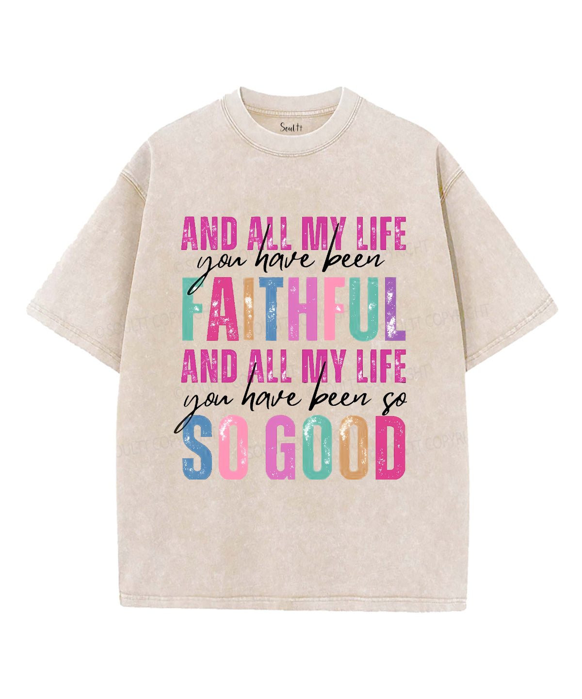 So Good Unisex Washed Christian T-shirt Hoodie, Sweatshirt | CiraTrend.com (Image 4)