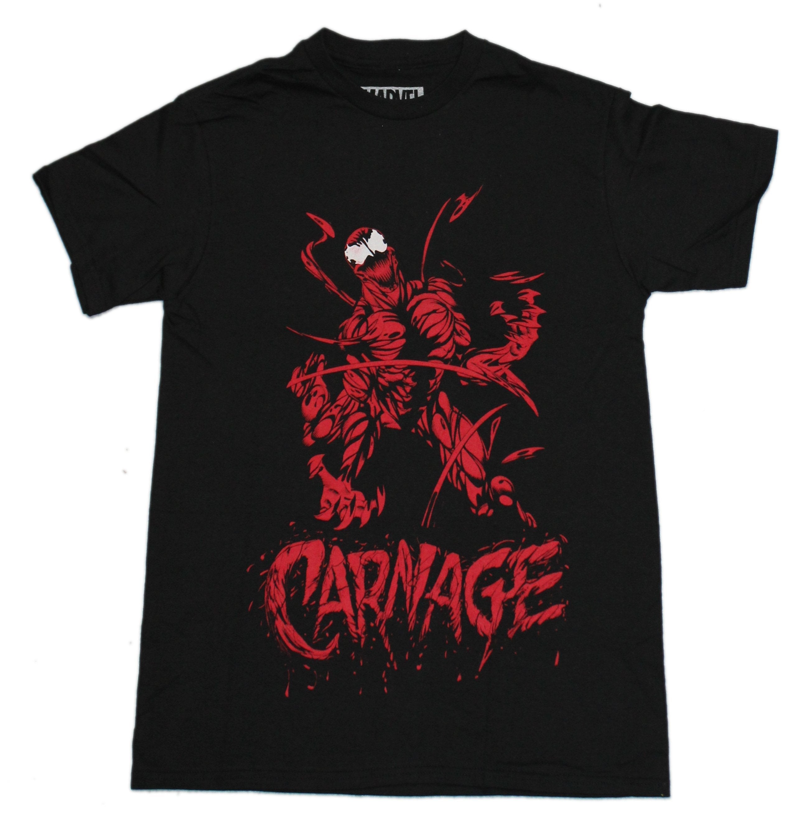 Carnage Mens T-Shirt - Chaotic Over Splattered Logo Hoodie, Sweatshirt | CiraTrend.com