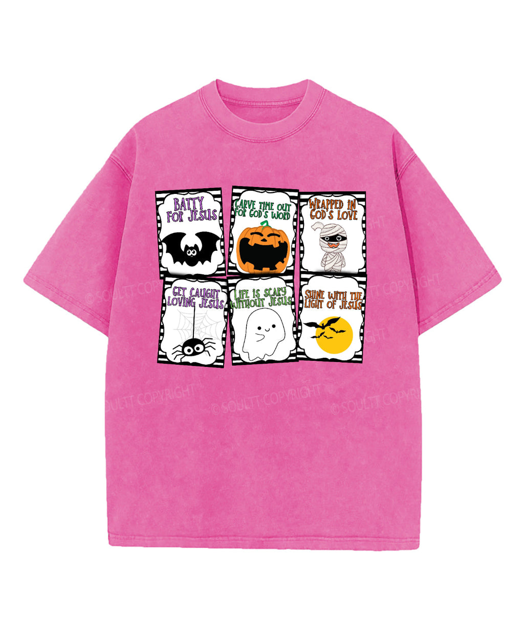 Batty For Jesus Washed Christian T-shirt Hoodie, Sweatshirt | CiraTrend.com (Image 2)