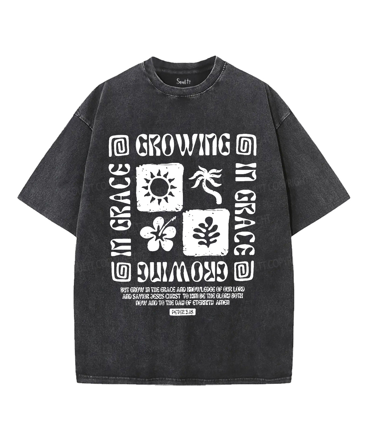 Growing In Grace Washed Christian T-shirt Style001 Hoodie, Sweatshirt | CiraTrend.com (Image 3)