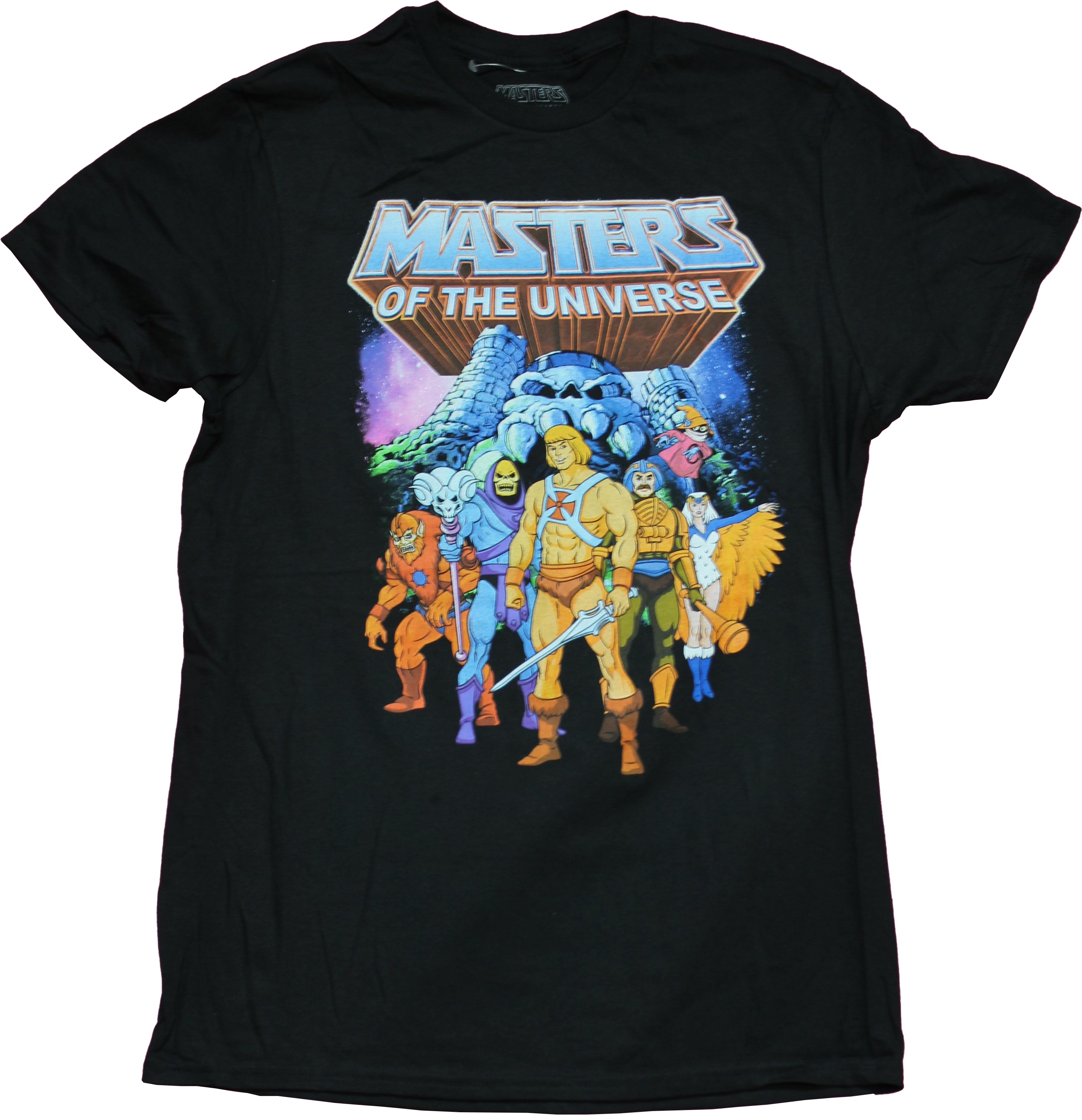 Masters of The Universe Mens T-Shirt - Group Under Logo skull Image Hoodie, Sweatshirt | CiraTrend.com