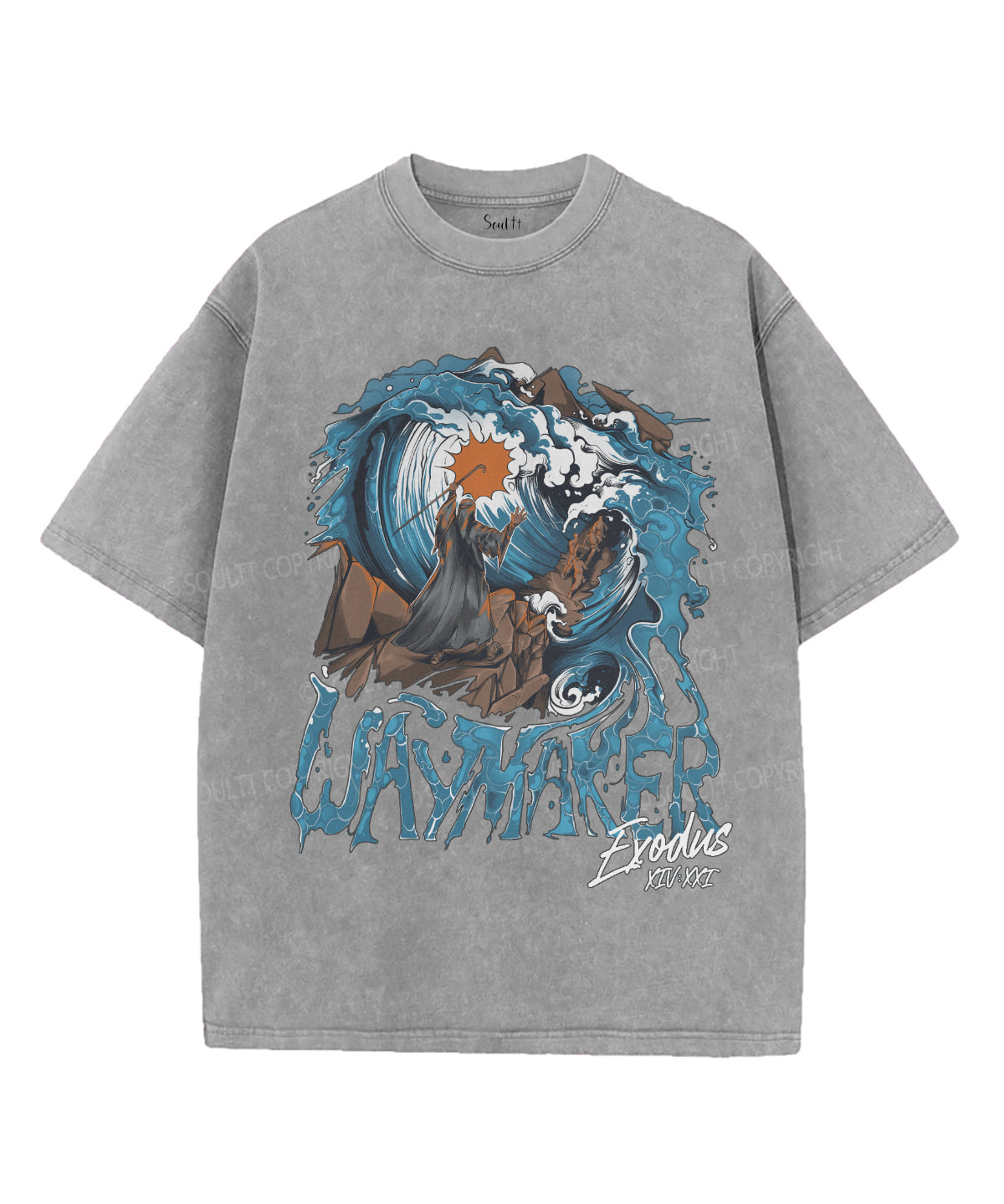 Waymaker Washed Christian T-shirt Style002 Hoodie, Sweatshirt | CiraTrend.com (Image 2)