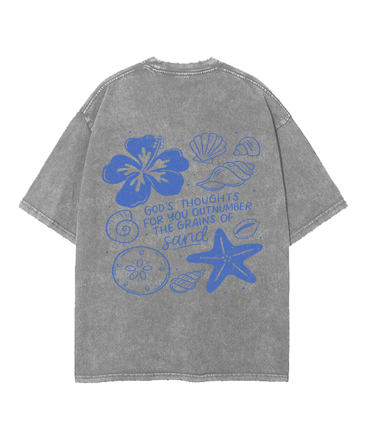 God'S Thoughts Double Sided Washed Christian T-Shirts, Hoodie, Sweatshirt