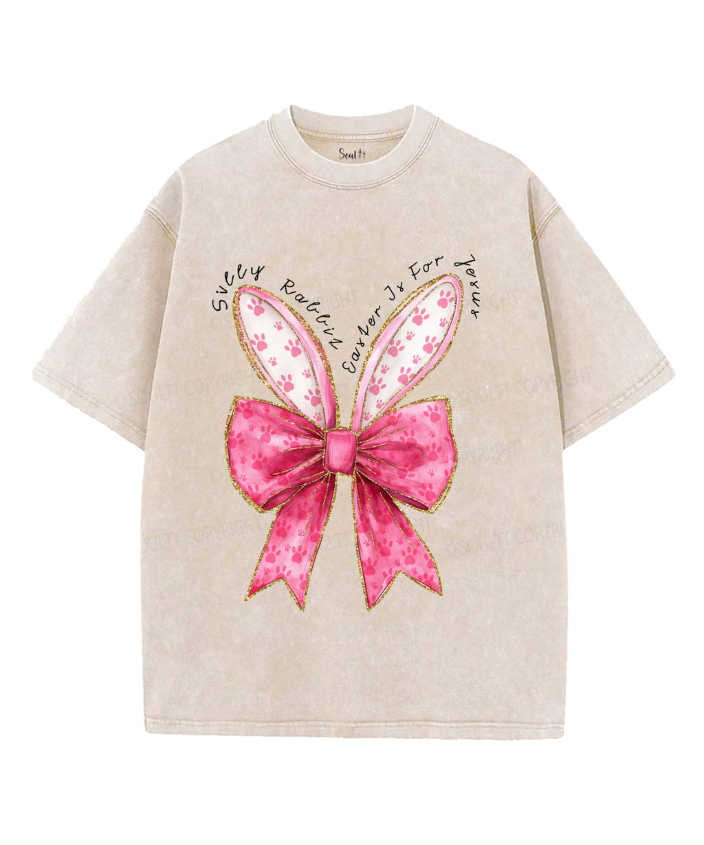 Silly Rabbit Easter Is For Jesus Unisex Washed Christian T-shirt Style001 Hoodie, Sweatshirt | CiraTrend.com (Image 4)