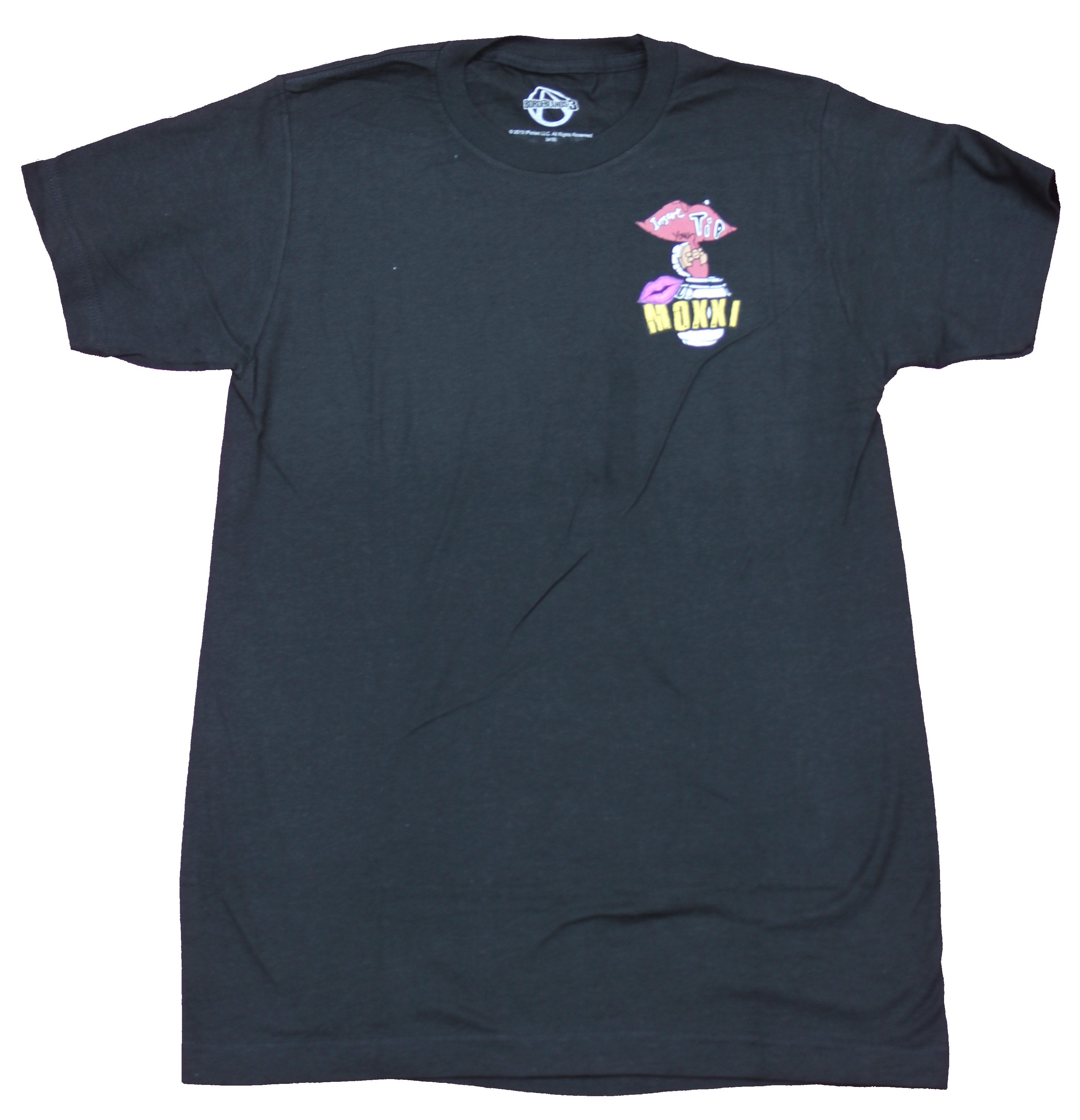 Borderlands 3 Mens T-Shirt - Sabotage Moxxi Lapel & Giant Logo Back Hoodie, Sweatshirt | CiraTrend.com (Image 1)