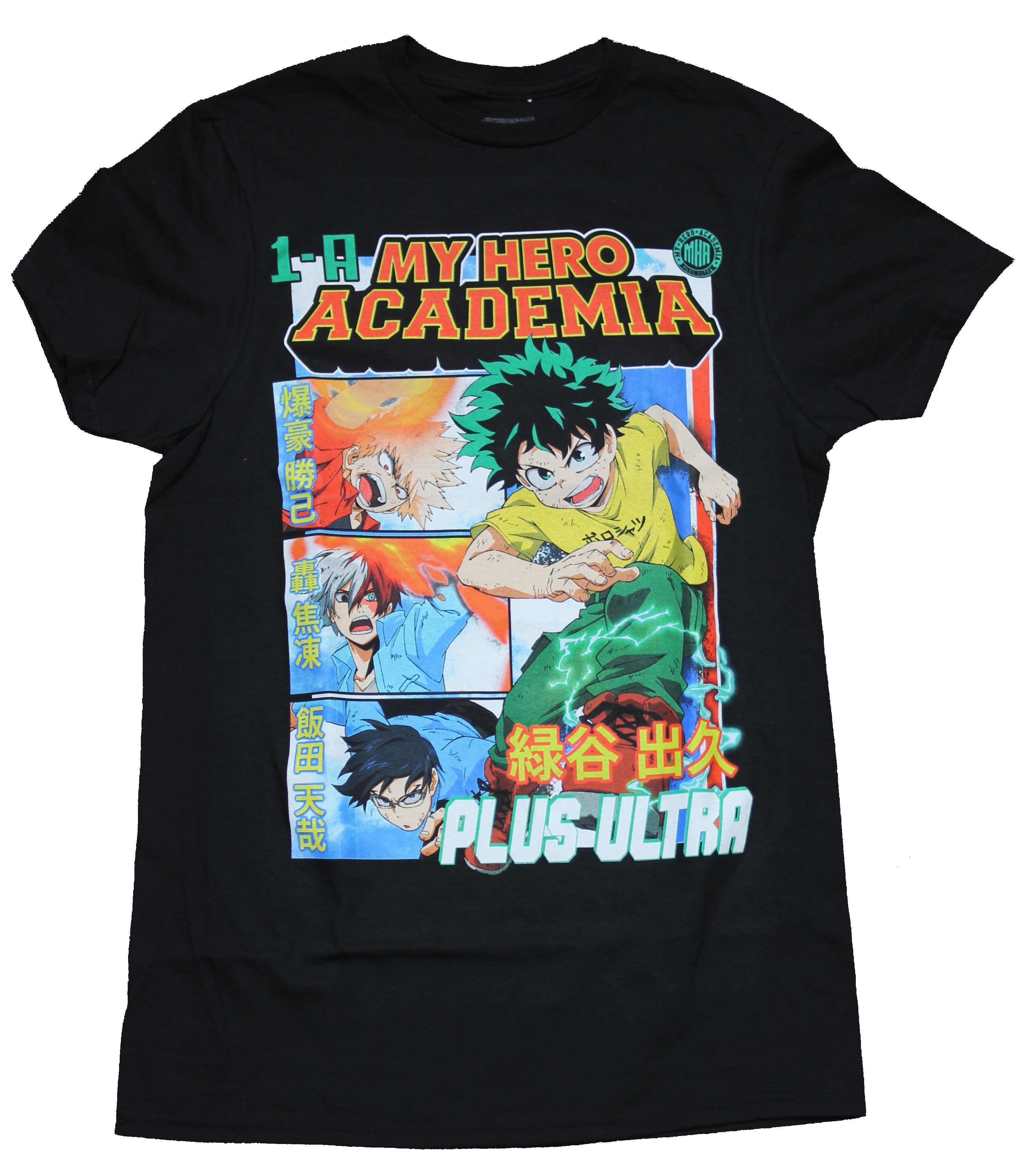 My Hero Academia Mens T-Shirt - Deku Side Power Next To action Bars Hoodie, Sweatshirt | CiraTrend.com