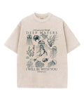 I Will Be With You Unisex Washed Christian T-shirt Style001 Hoodie, Sweatshirt | CiraTrend.com (Image 1)