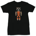 Guardians of the Galaxy Mens T-Shirt - Pixel Built Rocket Raccoon Image Hoodie, Sweatshirt | CiraTrend.com