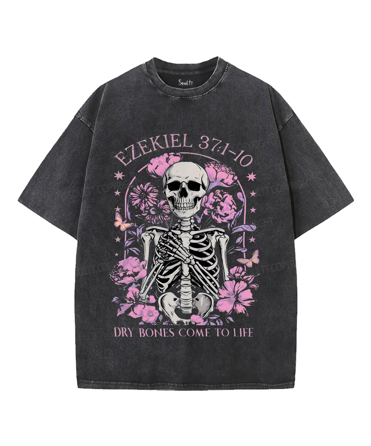 Dry Bones Come To Life Unisex Washed Christian T-shirt Style013 Hoodie, Sweatshirt | CiraTrend.com (Image 1)