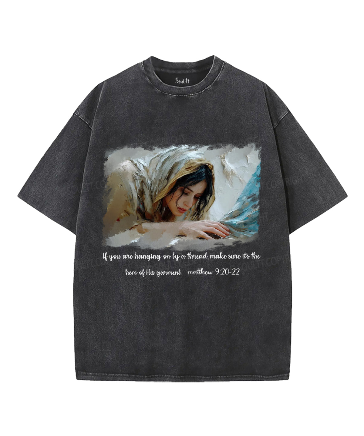 If You are Hanging on Unisex Washed Christian T-shirt Hoodie, Sweatshirt | CiraTrend.com (Image 1)