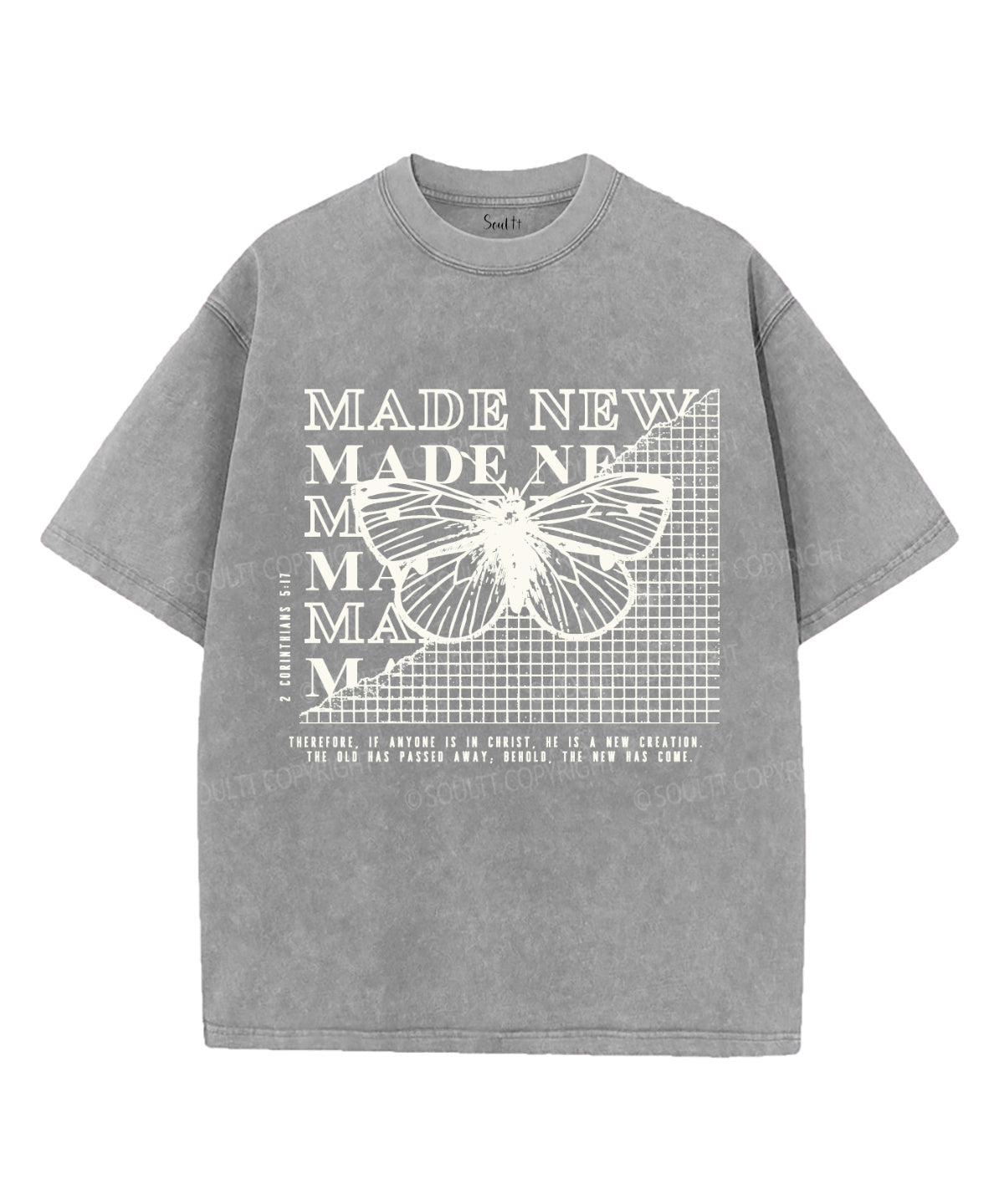 The New Has Come Washed Christian T-shirt Hoodie, Sweatshirt | CiraTrend.com (Image 2)