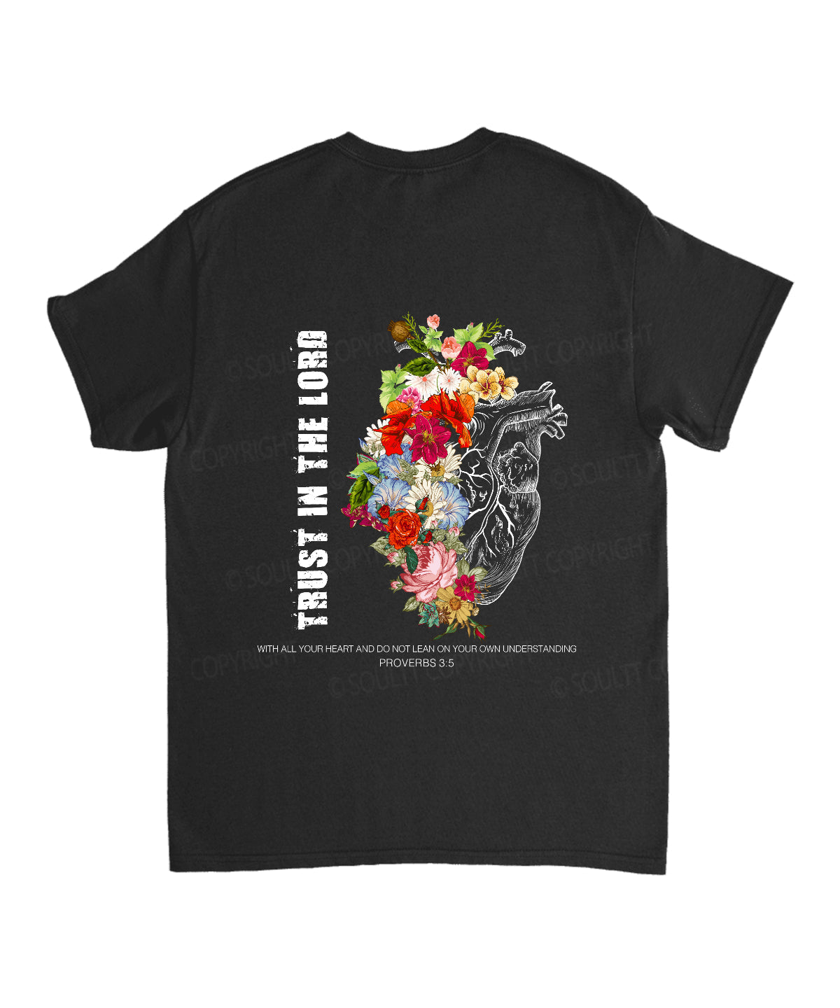 Trust In The Lord Double Sided Unisex Cotton Christian T-Shirt Style001 Hoodie, Sweatshirt | CiraTrend.com (Image 5)