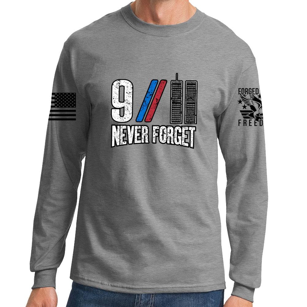 9/11 Never Forget Long Sleeve T-shirt Style001
