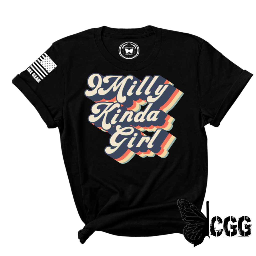 9 MILLY KINDA GIRL Tee Hoodie, Sweatshirt | CiraTrend.com (Image 2)