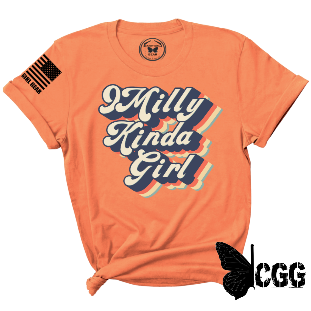 9 MILLY KINDA GIRL Tee Hoodie, Sweatshirt | CiraTrend.com (Image 1)