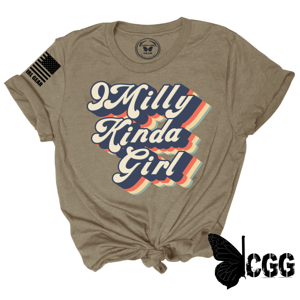 9 MILLY KINDA GIRL Tee Hoodie, Sweatshirt | CiraTrend.com (Image 3)
